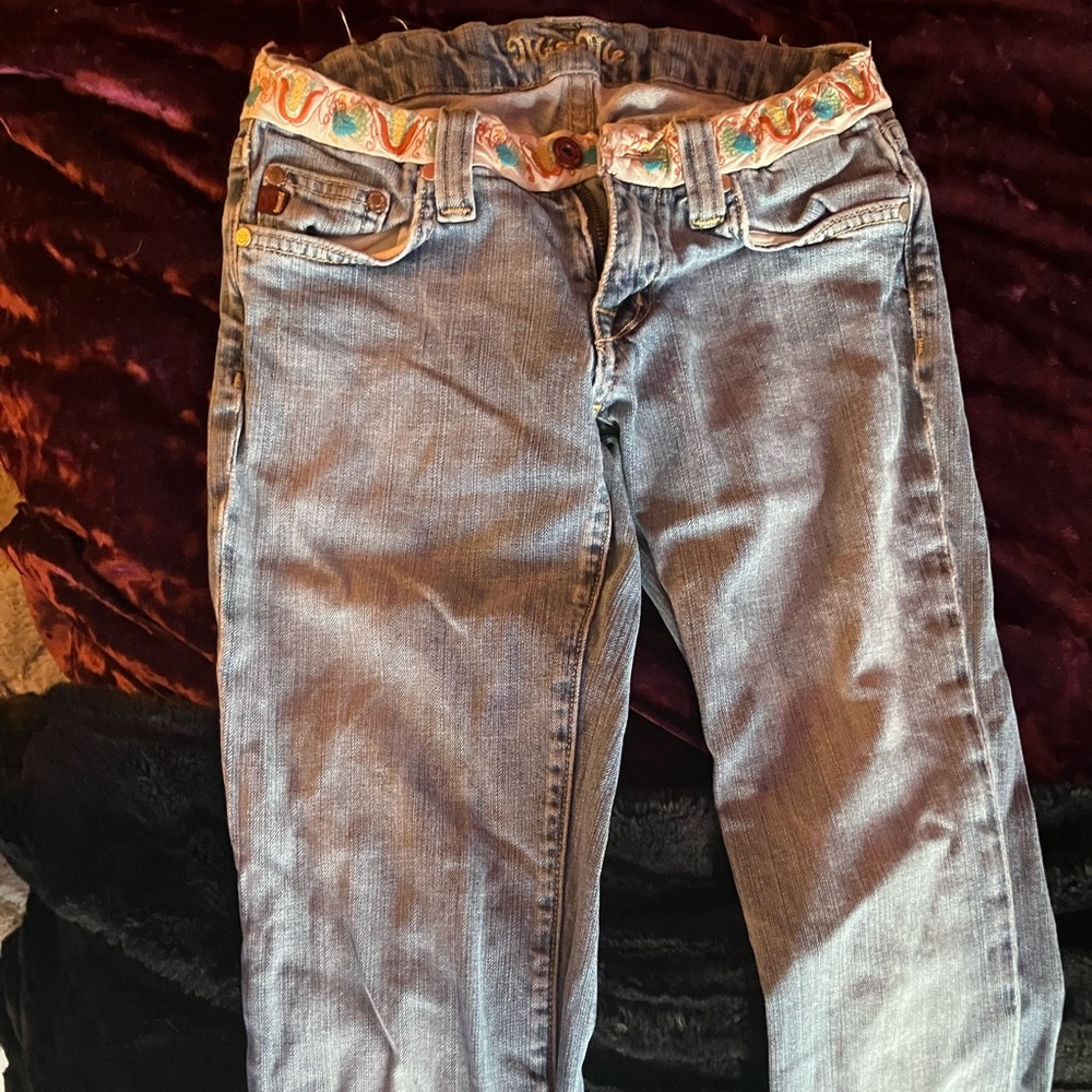 Vintage light blue miss me jeans size 27